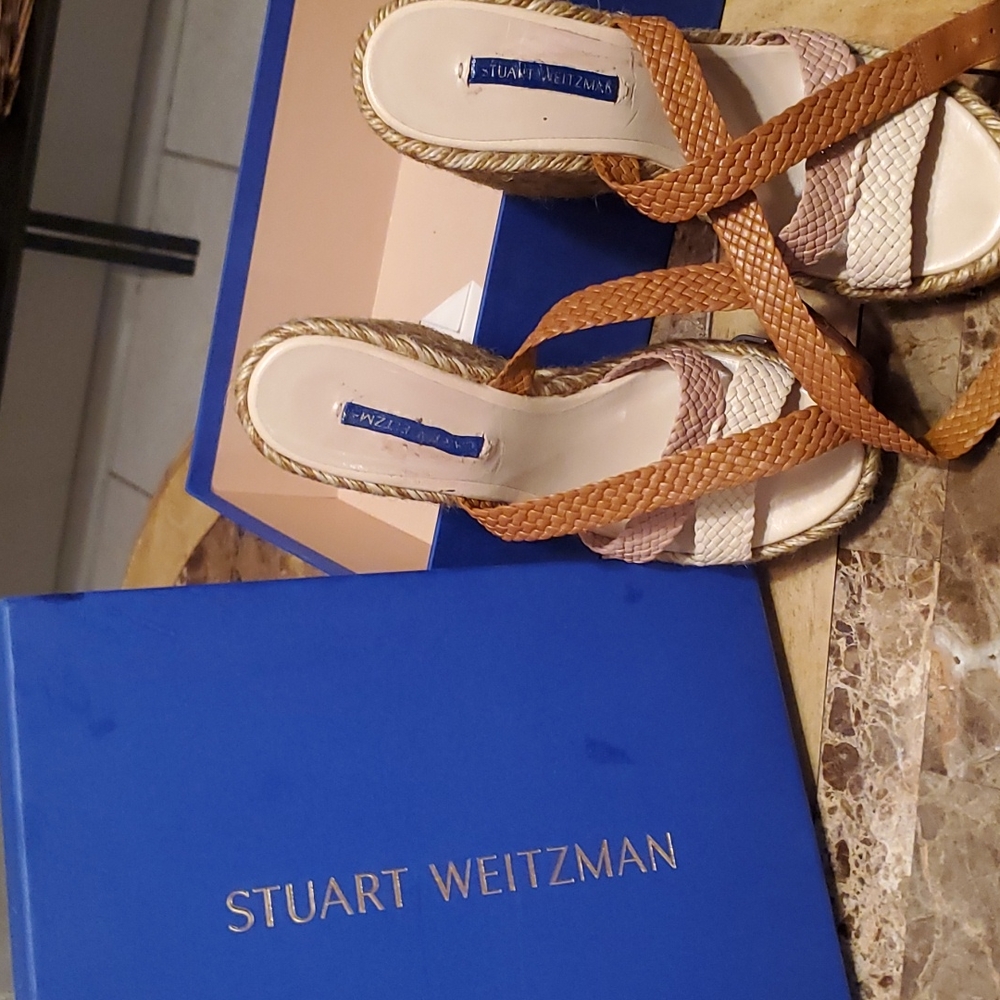 Stuart Weitzman Platform Sandal - image 1